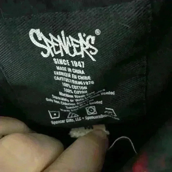 Spencer’s “Fu€k” Floral Flower Shirt Medium - Picture 4 of 4